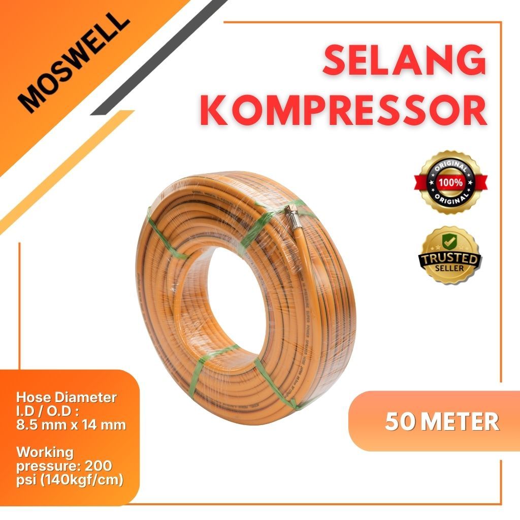 Selang Angin Kompresor Moswell 50m