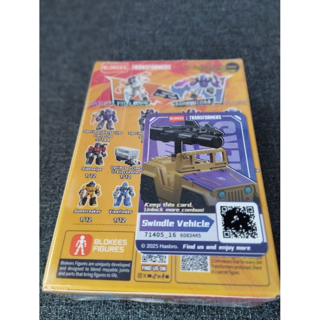 blokees transformers selected vehicle, bruticus part