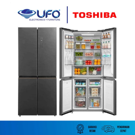 TOSHIBA KULKAS MULTIDOOR REFRIGERATOR GRRF677WIPMF(06)
