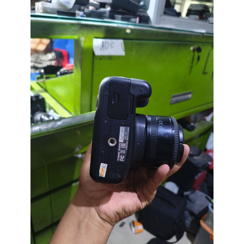 canon 1200d lensa fix bagus