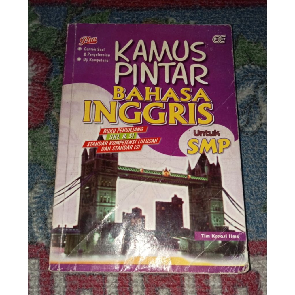 Kamus Pintar Bahasa Inggris untuk SMP