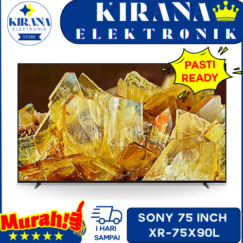 SONY XR-75X90L TV 75 INCH 4K HDR DOLBY ATMOS VISION 75X90L