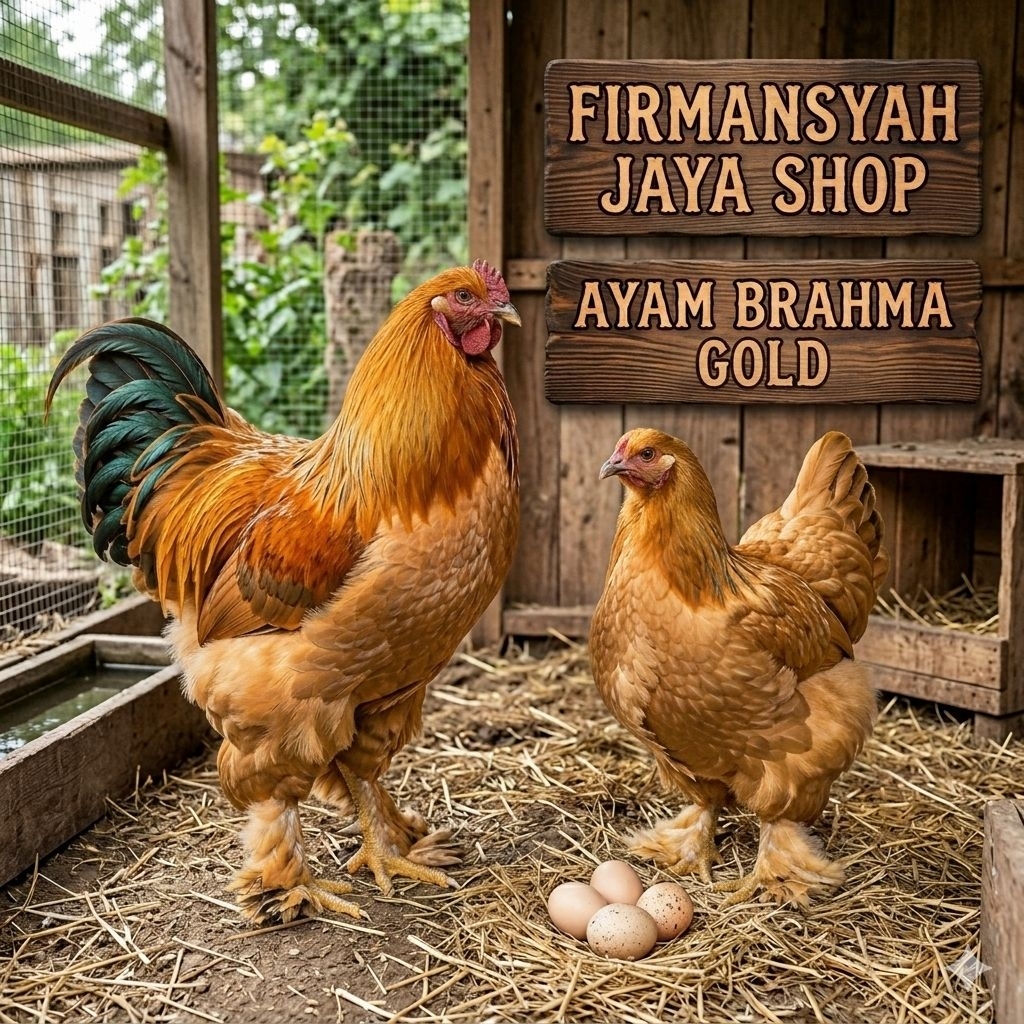 TELUR AYAM HIAS BRAHMA GOLD LACED UNTUK DI TETASKAN Firmansyah jaya shop