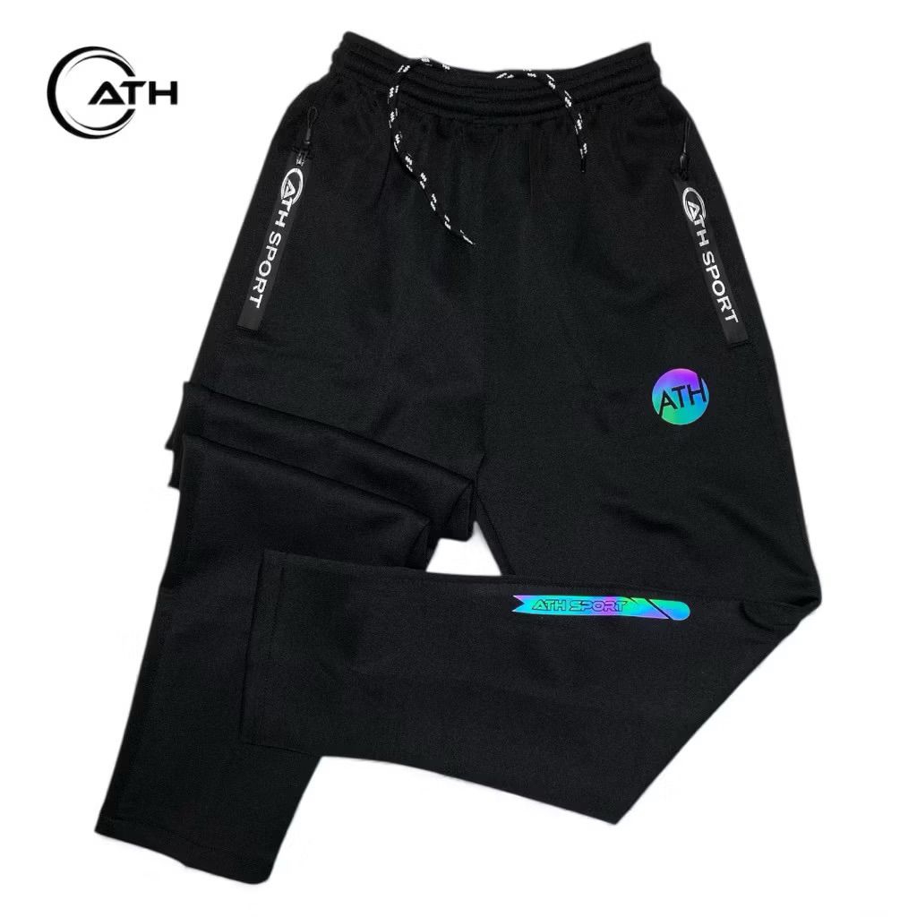 CELANA TRAINING PRIA WANITA // CELANA SPORT ATH // SLIM FIT PANJANG