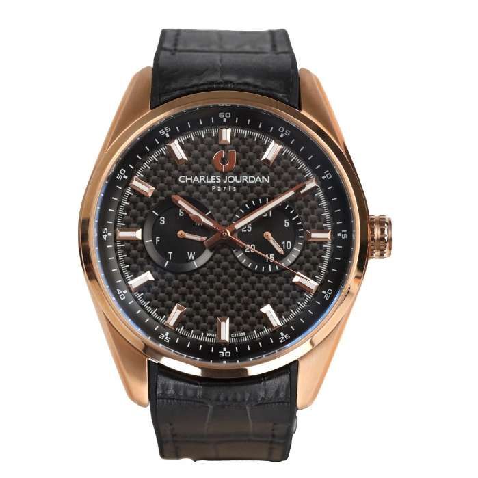 Jam Tangan Charles Jourdan Jam Tangan Pria CJ1039-1532M Diameter 47mm Original