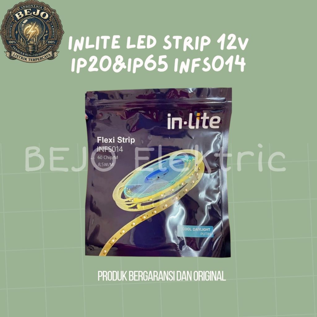 InLite LED Strip 12V IP20 & IP65 INFS014 8,5W