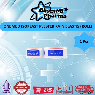 ONEMED ISOPLAST PLESTER KAIN ELASTIS (ROLL 1 PCS) - PLESTER / PEREKAT UNTUK PERBAN