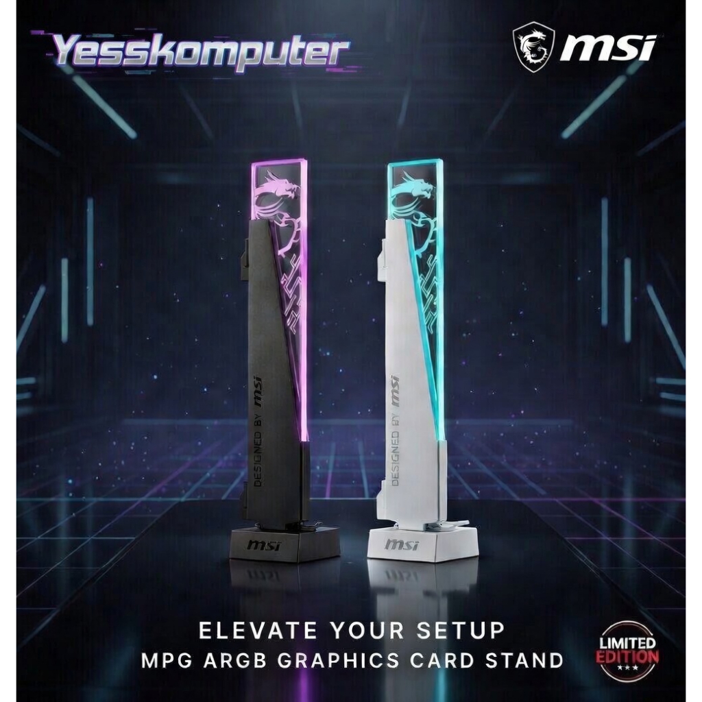 MSI MPG ARGB GRAPHICS CARD STAND Holder I Vga Card Stand
