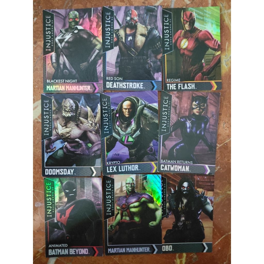 kartu injustice (15+ kartu) DAPAT SEMUAAA