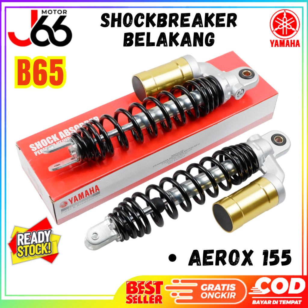 Shock Belakang Tabung Yamaha Aerox 155 / Shockbreaker Aerox 155 Standar / VVA (2017 - 2020) - B65-F2