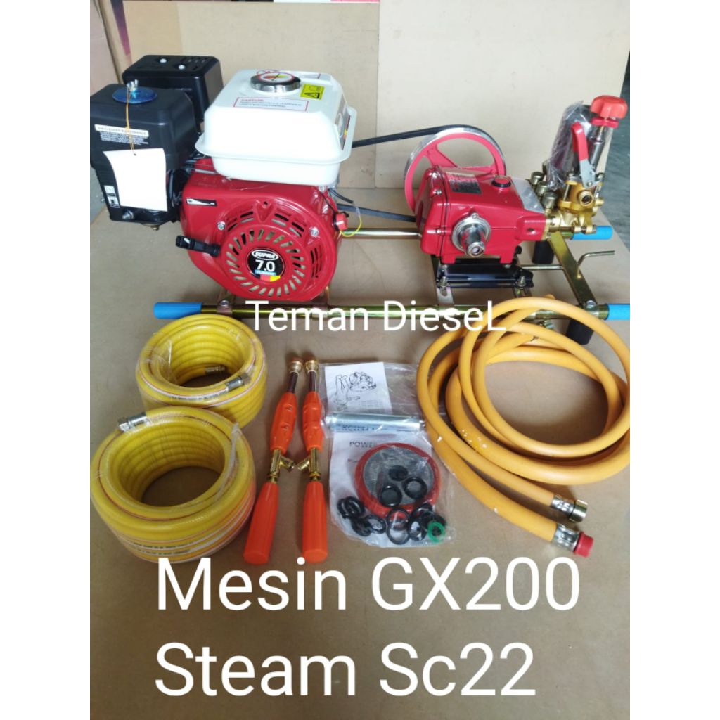 Mesin Steam Cuci Mobil Alat Cuci Steam Motor Siap Pakai Buat Usaha