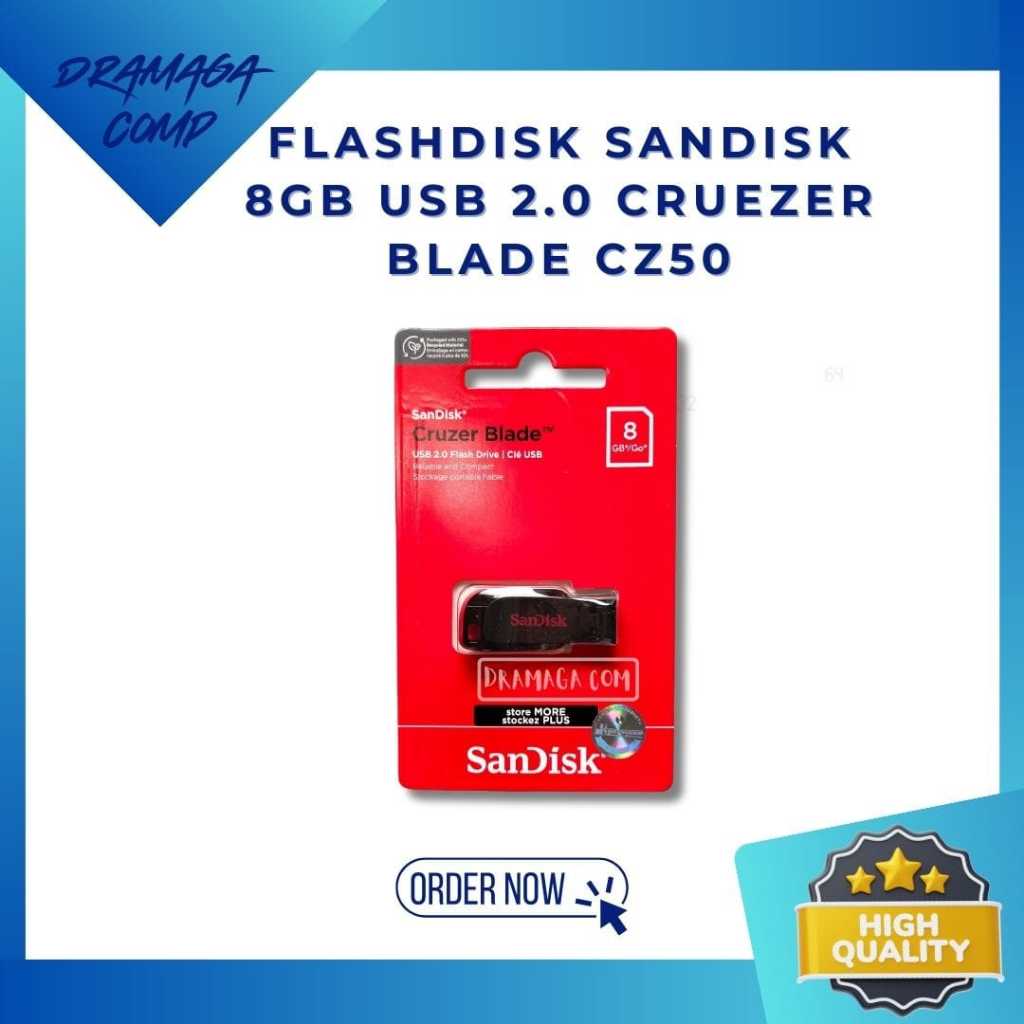 Flashdisk sandisk Cruezer Blade 8GB / Eaget 4GB - 8GB 2.0 Original