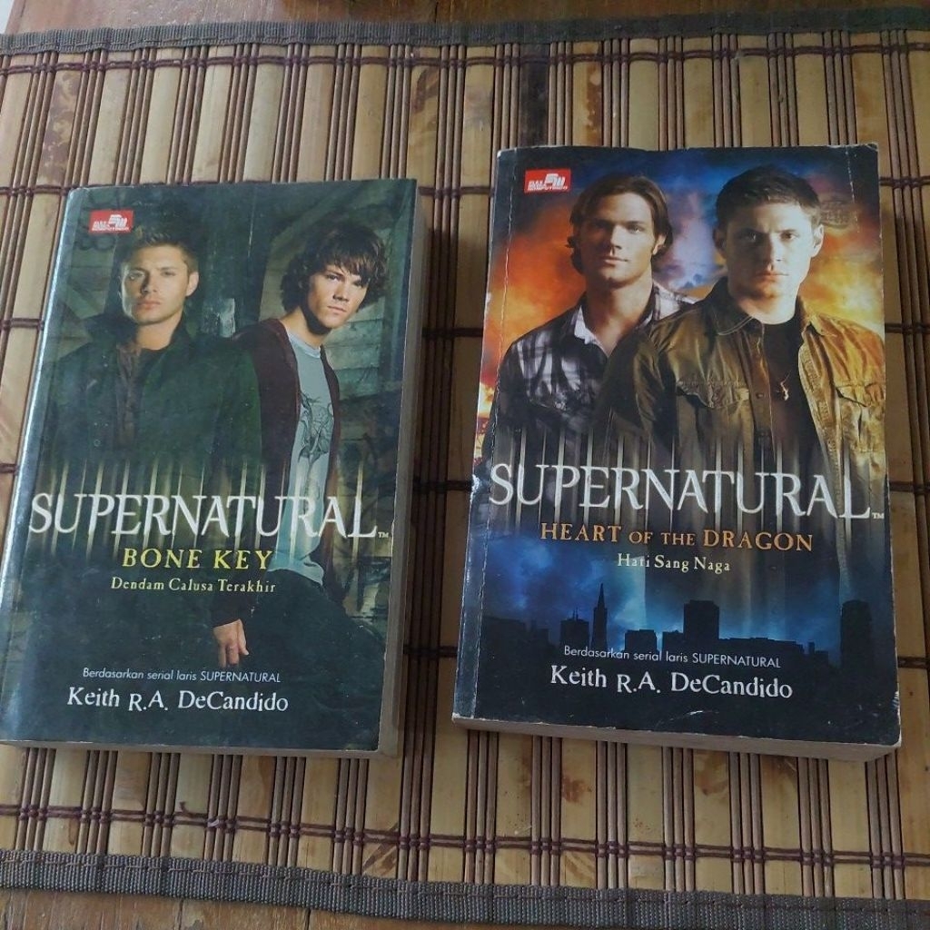 Novel Bekas Seri Supernatural dari seri film Supernatural