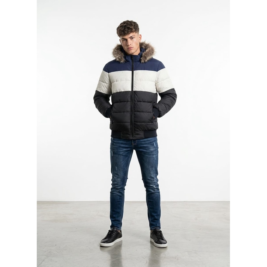 Dhollet Store | Jaket Gelembung Jaket Puffer Kembung Winter Pria Musim Dingin Outdoor Gunung Korean 