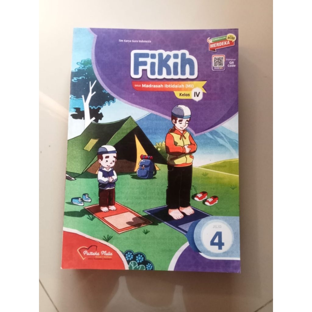 buku fikih kelas 4 SD pustaka mulia