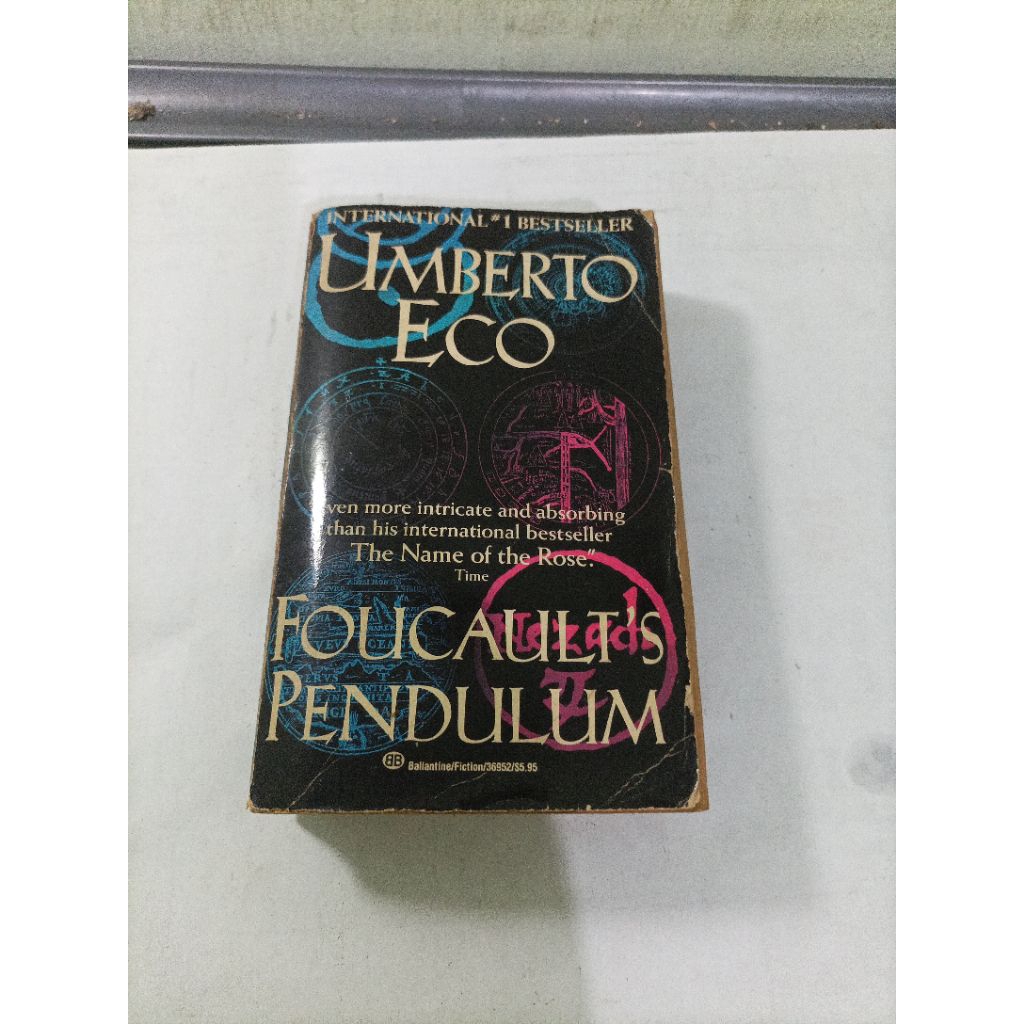 novel import Foucault's Pendulum (Umberto Eco)