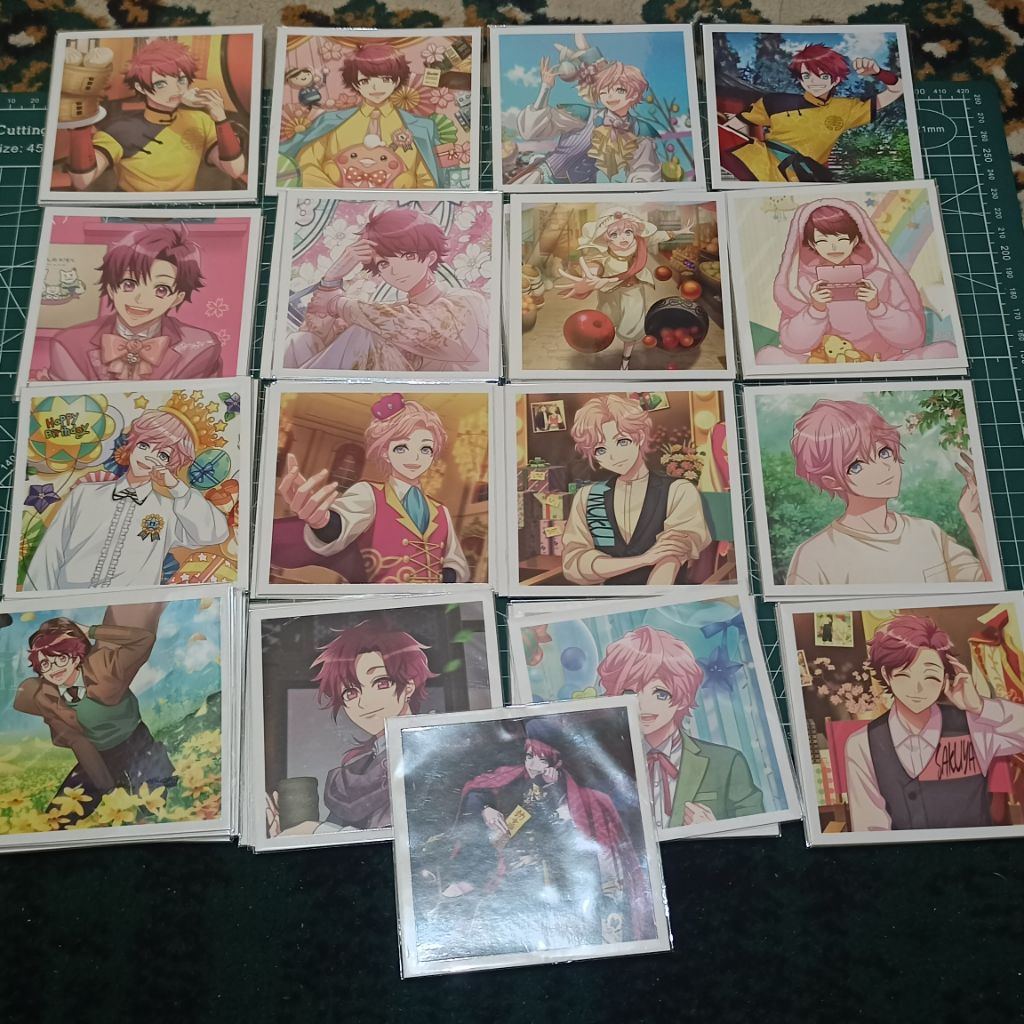 Merch official illustration card A3 illustration card (Act Addict Actors)