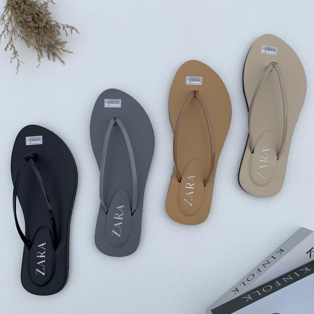 Sandal Teplek Wanita Simple Dan Elegan | Sandal Jepit Wanita Flat Casual