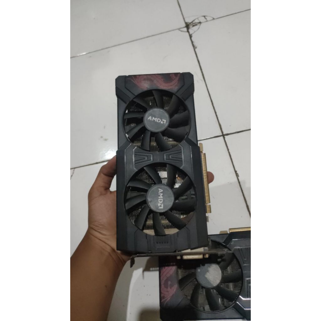 VGA PowerColor Radeon RX 470 8GB GDDR5 Dual Fan – Lulus Benchmark, Suhu Normal Adem, Siap Gaming