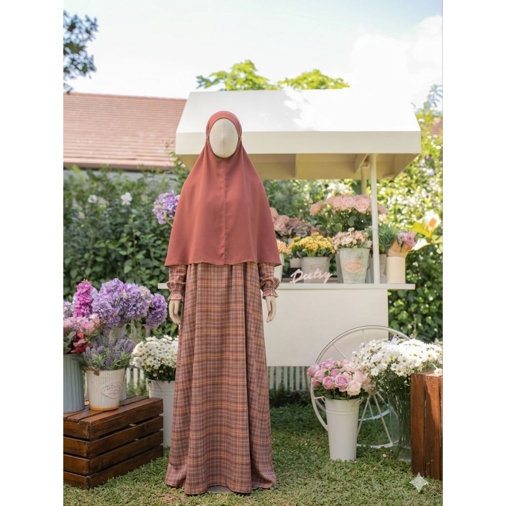 [SIZE M] Tabitha Rosewood Nightgown by Ditsy