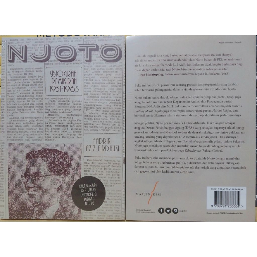 Njoto: Biografi Pemikiran 1951-1965 by Fadrik Aziz Firdausi