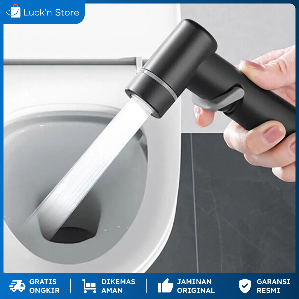 Jet Shower Toilet Closet Bidet Washer Water Spray Set Lengkap