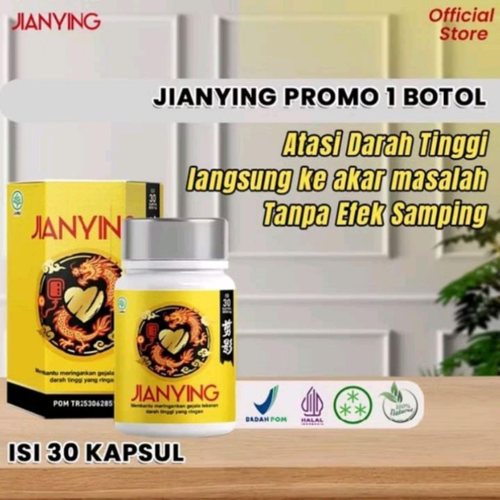 Terlaris Jianying Herbal Asli Ampuh Turunkan Darah Tinggi Terbaik