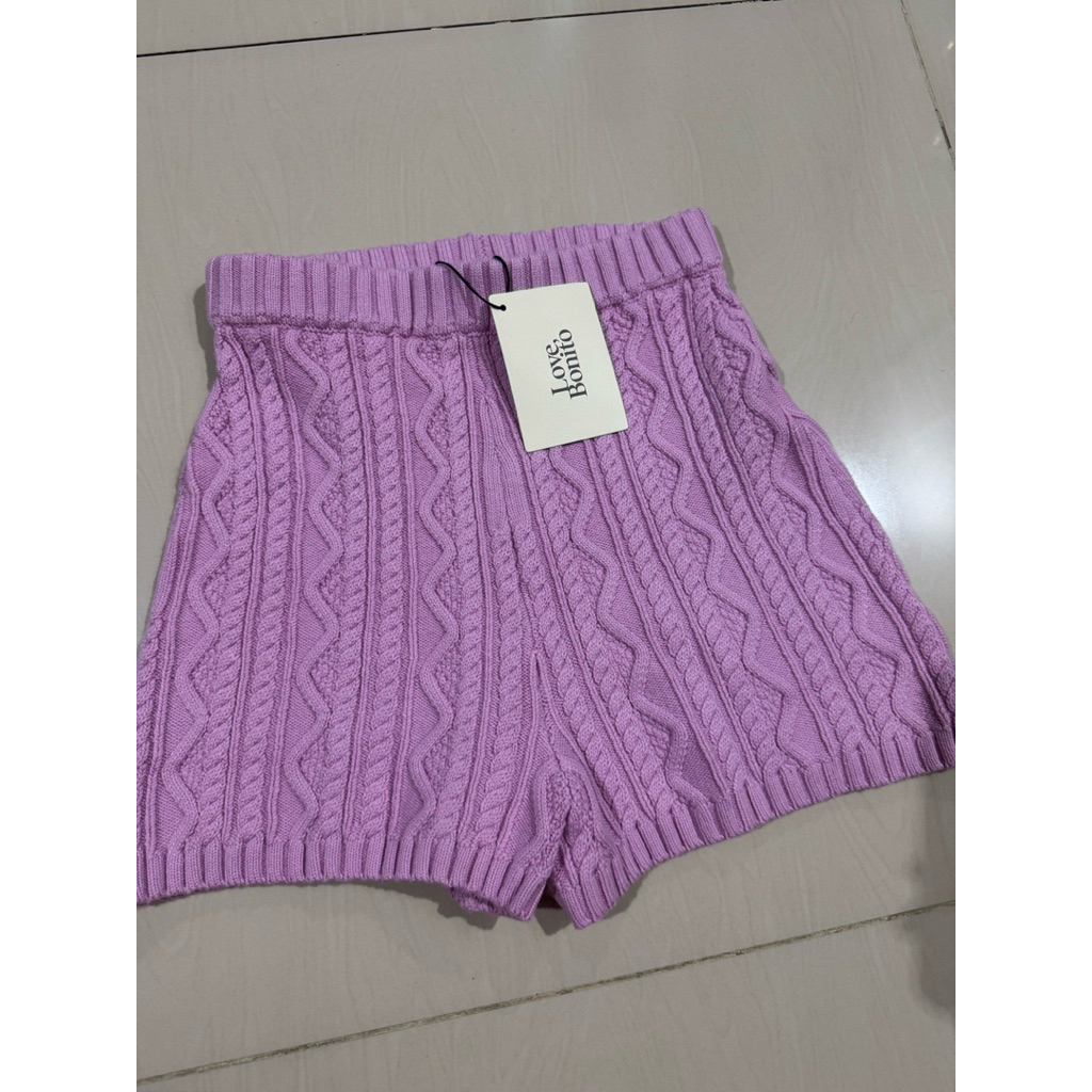New Knit short Love Bonito