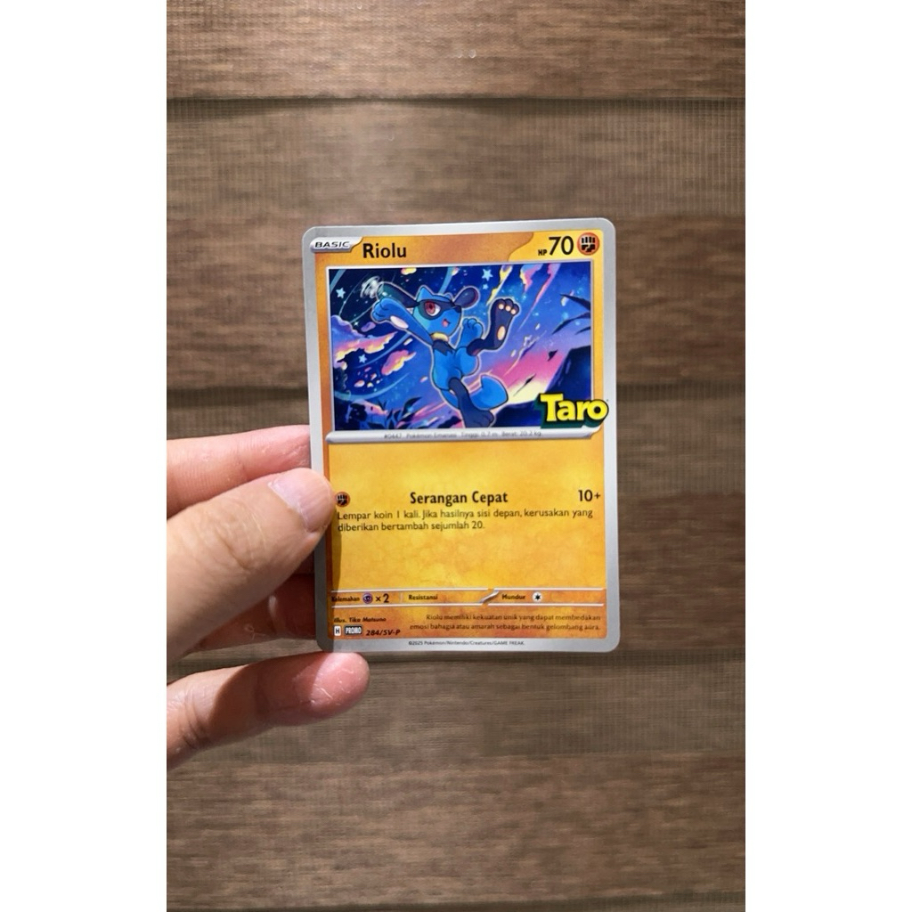 TCG Pokemon Taro Riolu