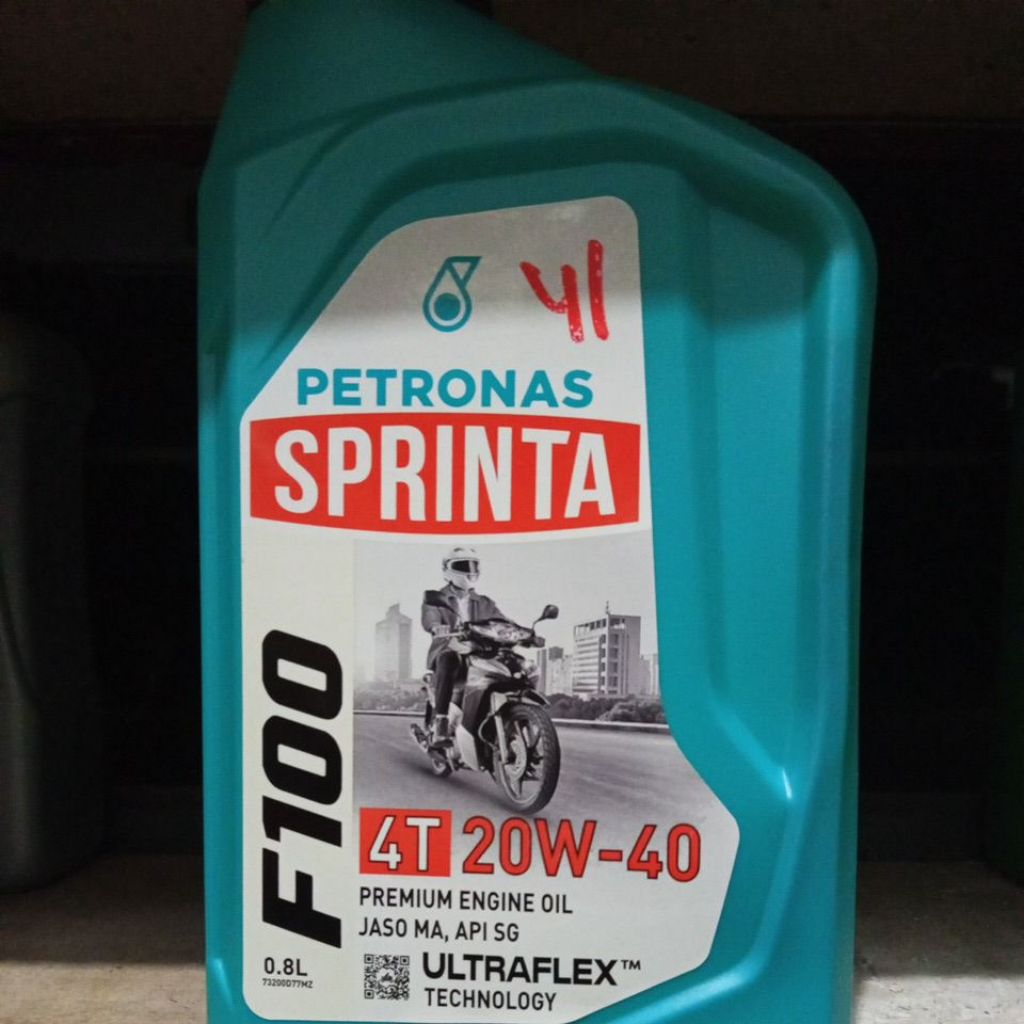 OLI MESIN PETRONAS SPRINTA F100 4T20W-40 ORIGINAL