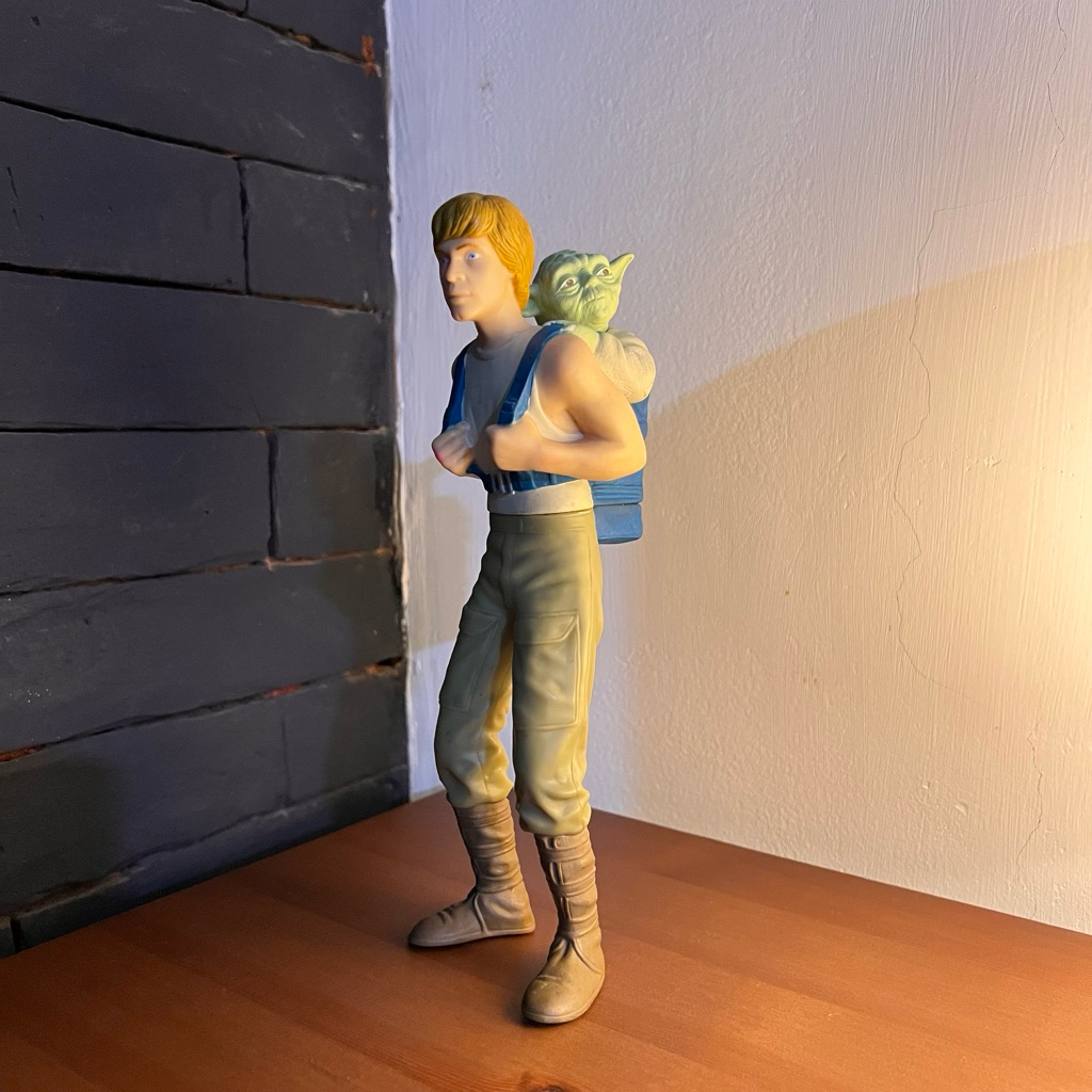 Mainan Jadul Luke Skywalker Yoda