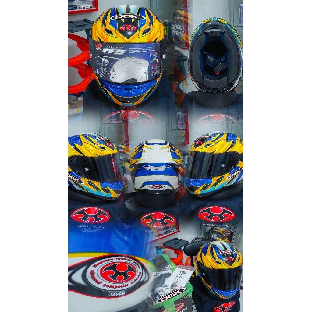 Helm OGK Kabuto FF5 Akiyoshi [Original JDM]