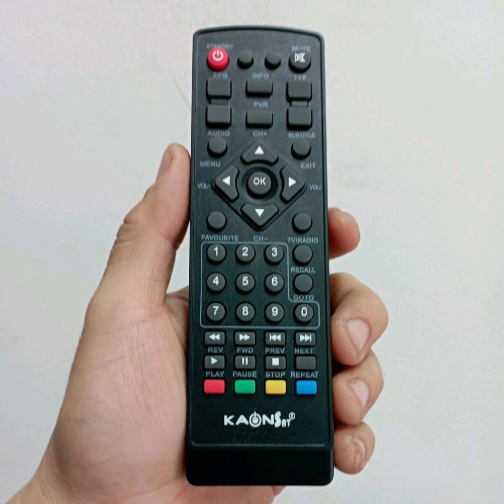 Remote Remot Set Top Box STB DVB-T2 Pengganti Tanpa Setting Kaonsat 899 HD Terresterial HD Digital T