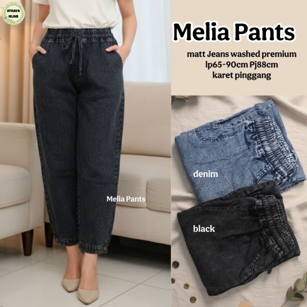 Melia Baggy Jeans (Athaya) Best-seller