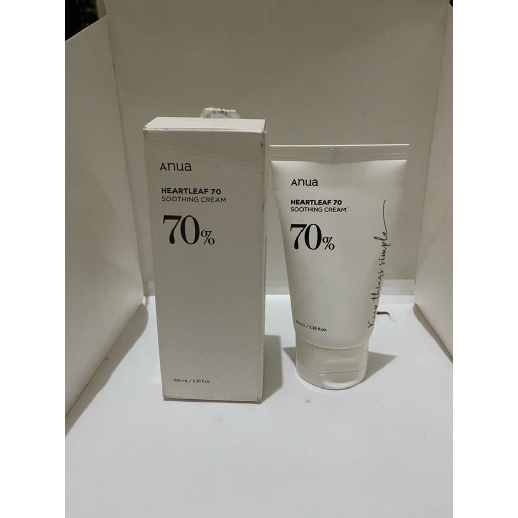 Anua heartleaf 70 shooting cream 70%