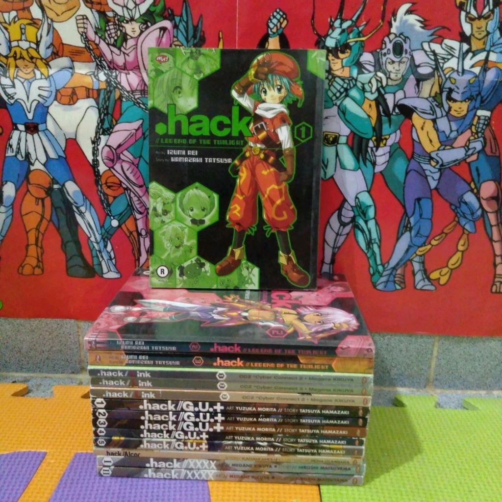 komik full set tamat hack + hack link + hack G.U.+ + alcor + xxxx