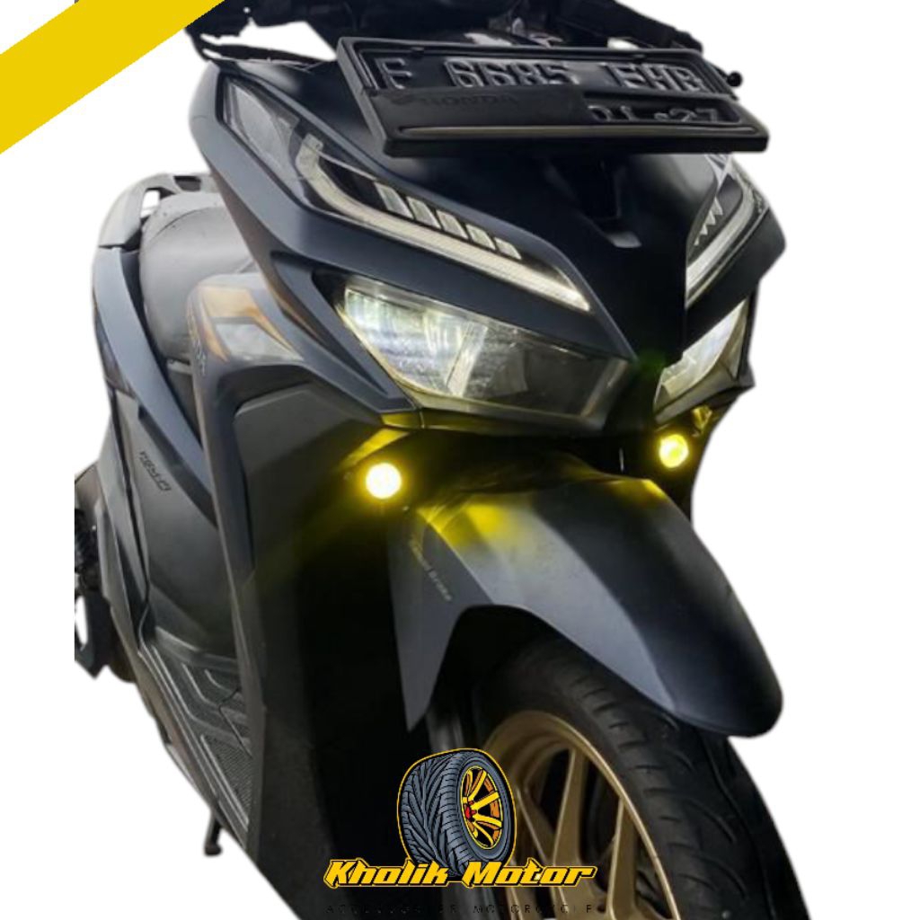 Breket dudukan lampu D2 laser Honda Vario 125 150 New