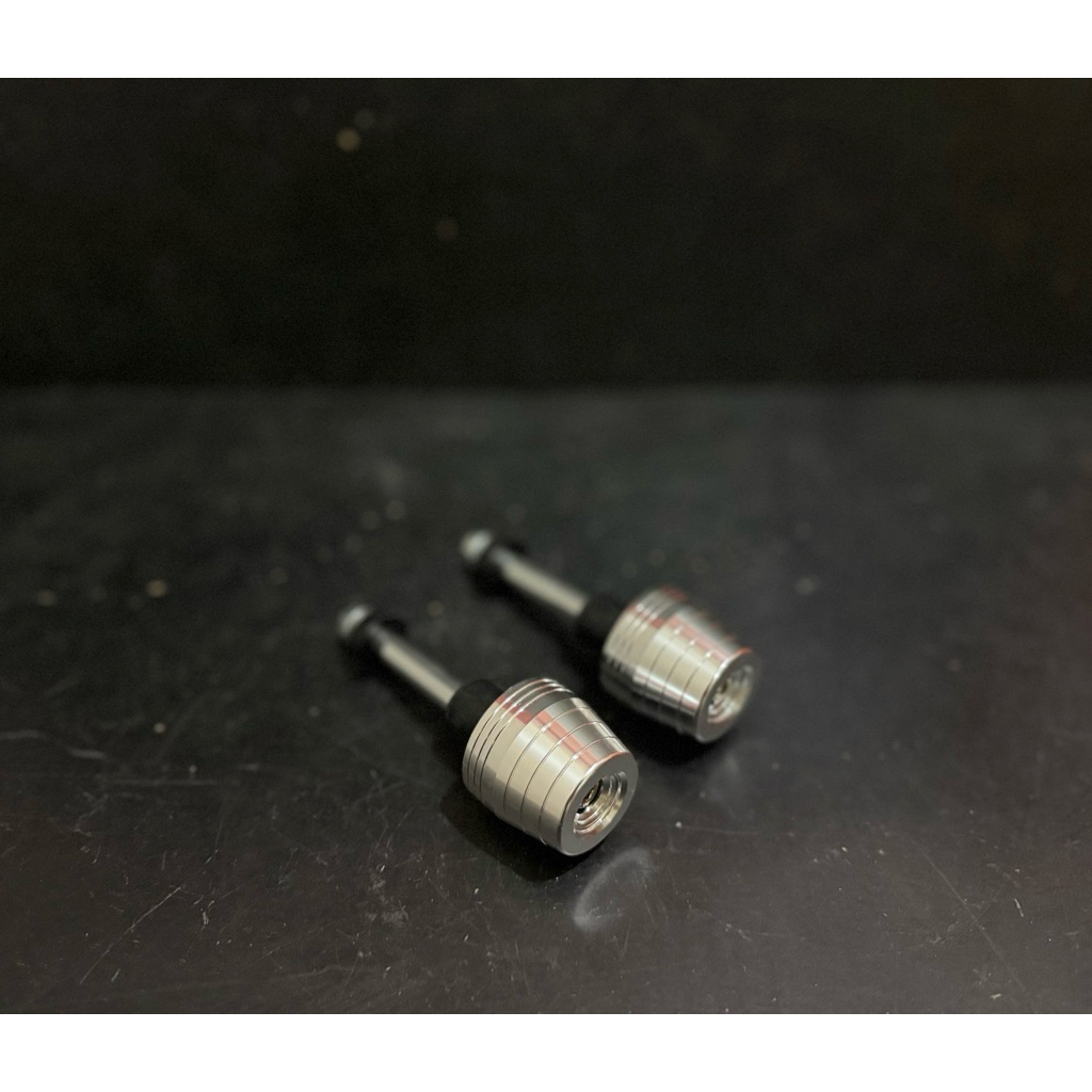 stabiliser stabilizer jalu stang stir pcx fu aluminium cnc set karet peredam