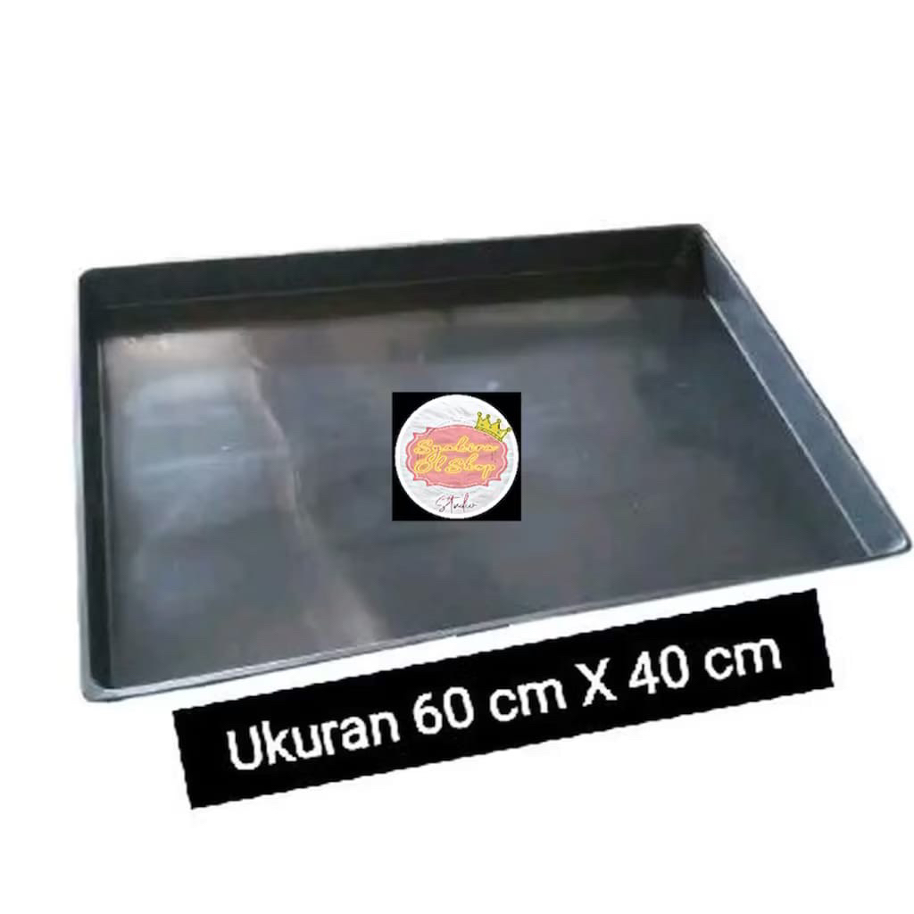 Tatakan Kandang Alas kandang Tray kandang besi kotak 60X40 CM