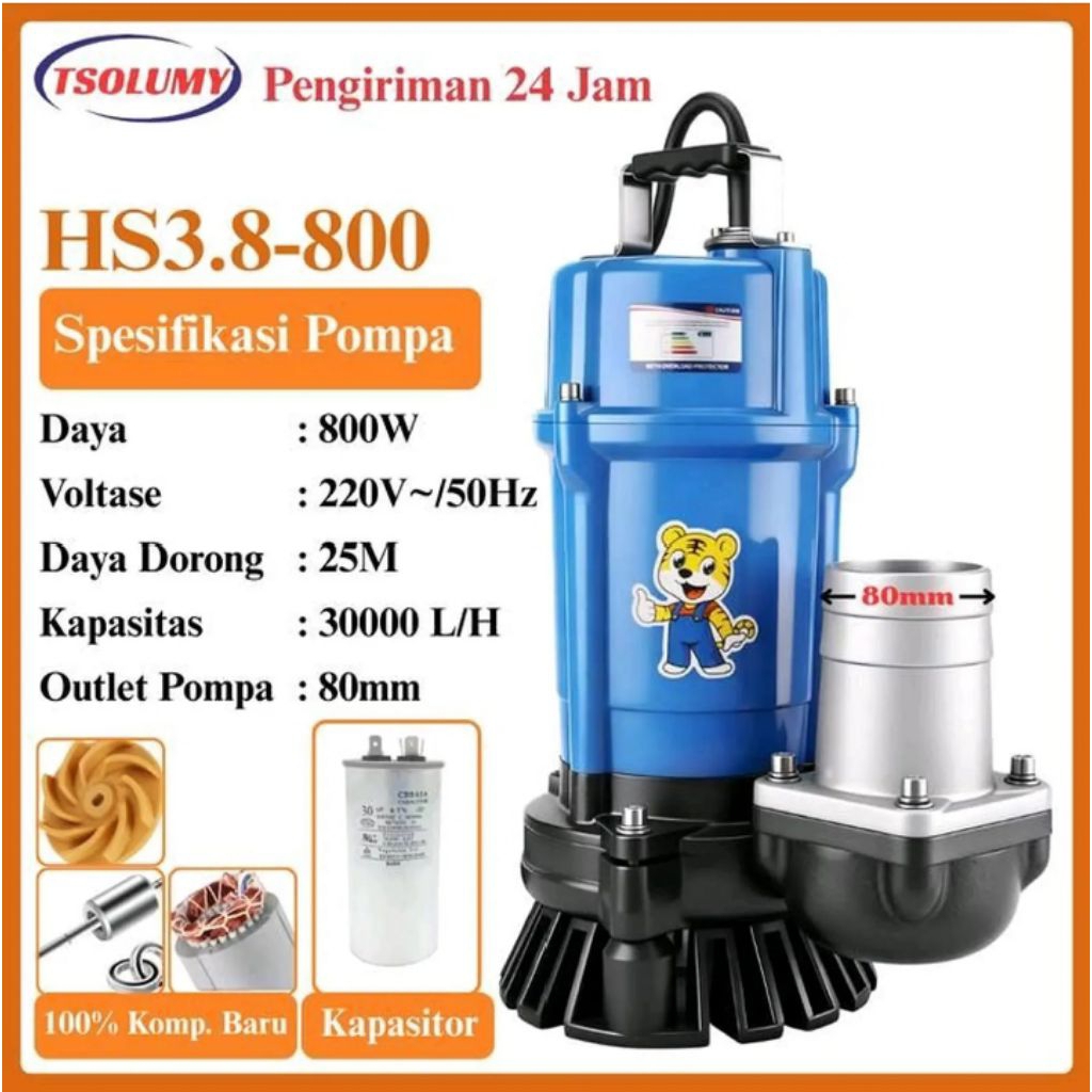 POMPA CELUP 3INCH SOMY MANUAL