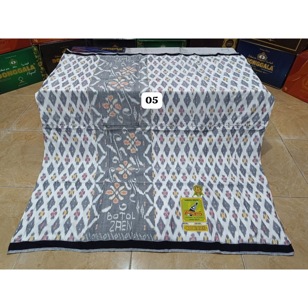 SARUNG GOYOR TENUN BOTOL ZAEN