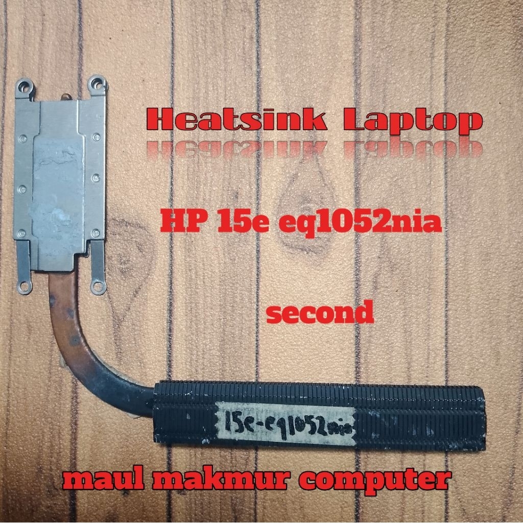 Heatsink Cooling Pipe Laptop Heatpipe Heat Sink Pipe Pipa Pendingin Laptop Hp 15e eq1052nia Hp 15-ef