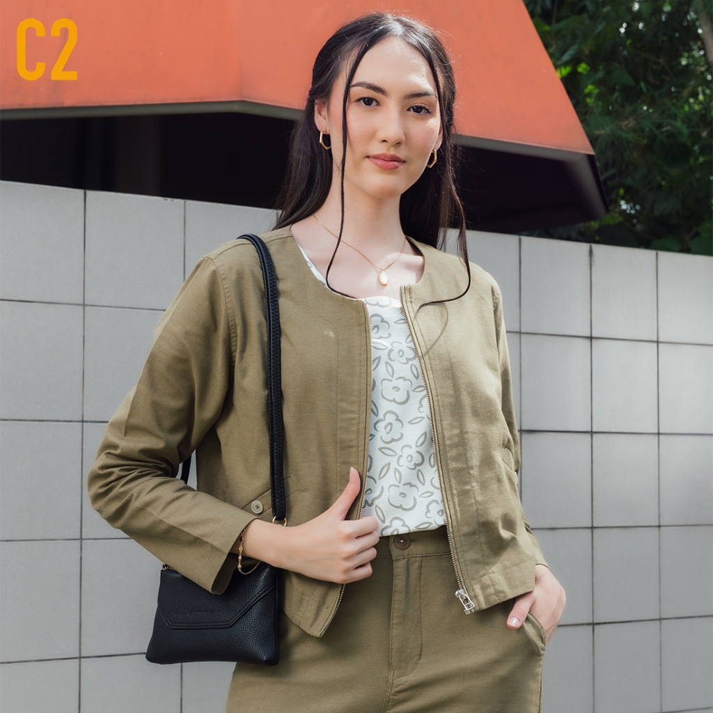 C2 Eqizen Green Set Pieces Wanita