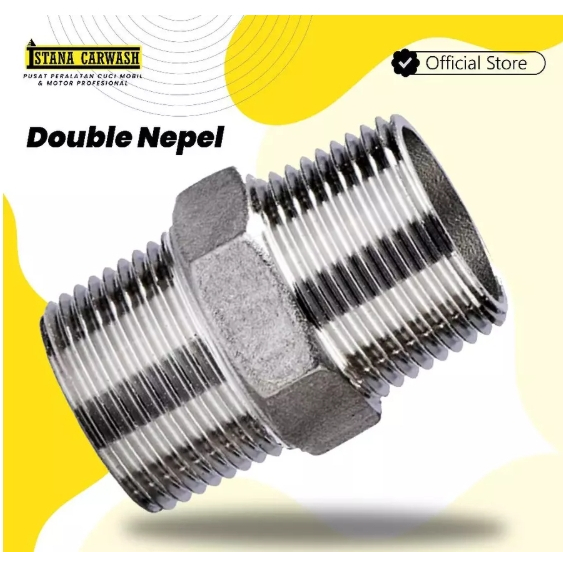 Double nepel 1/2" IKAME
