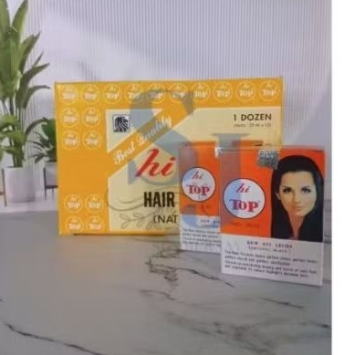 Semir rambut Hi top/Semir rambut hitam