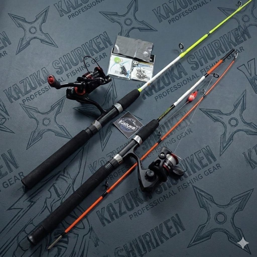 Joran SAMBUNG DUA KAKU