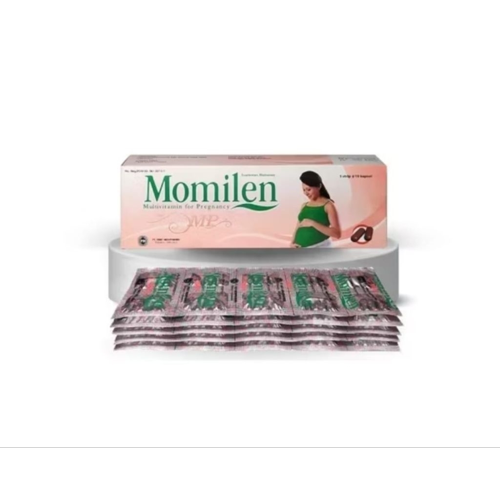 MOMILEN MP VITAMIN IBU HAMIL ANTI MUAL MUNTAH 50 KAPSUL