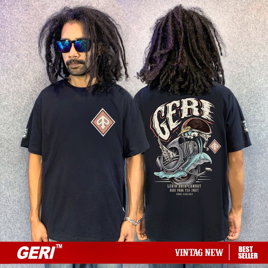 Kaos Vespa Geri original - Vintage New