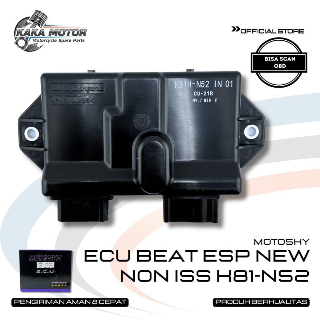 ECU BEAT ESP NEW NON ISS K81-N52 MOTOSKY - Ecu Beat POP / Beat eSP NON ISS K81H-N52 IN 01