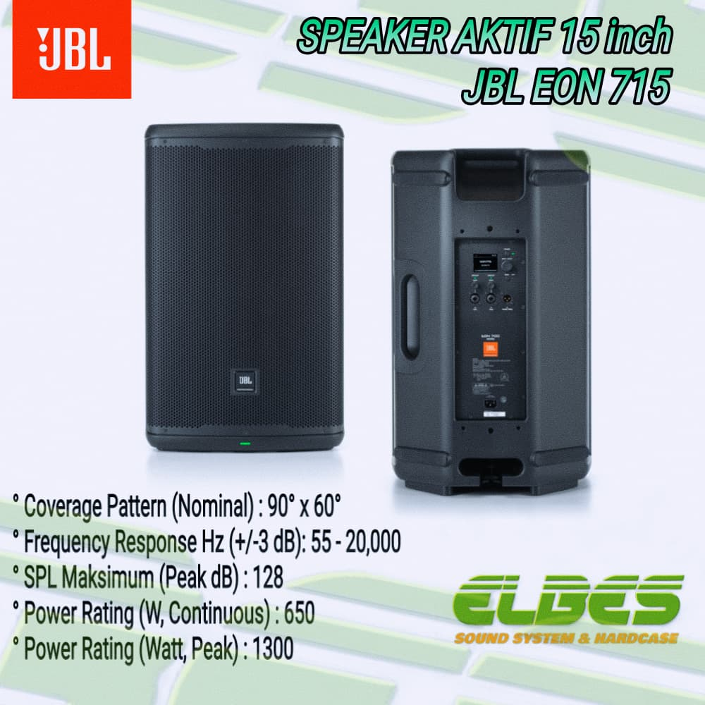 Speaker Aktif JBL EON 715 15-inch Powered PA Speaker original garansi IMS
